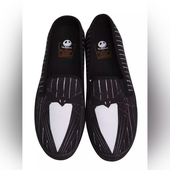 New Nightmare Before Christmas Jack Slip-On Shoes M 7/8 - Picture 1 of 4